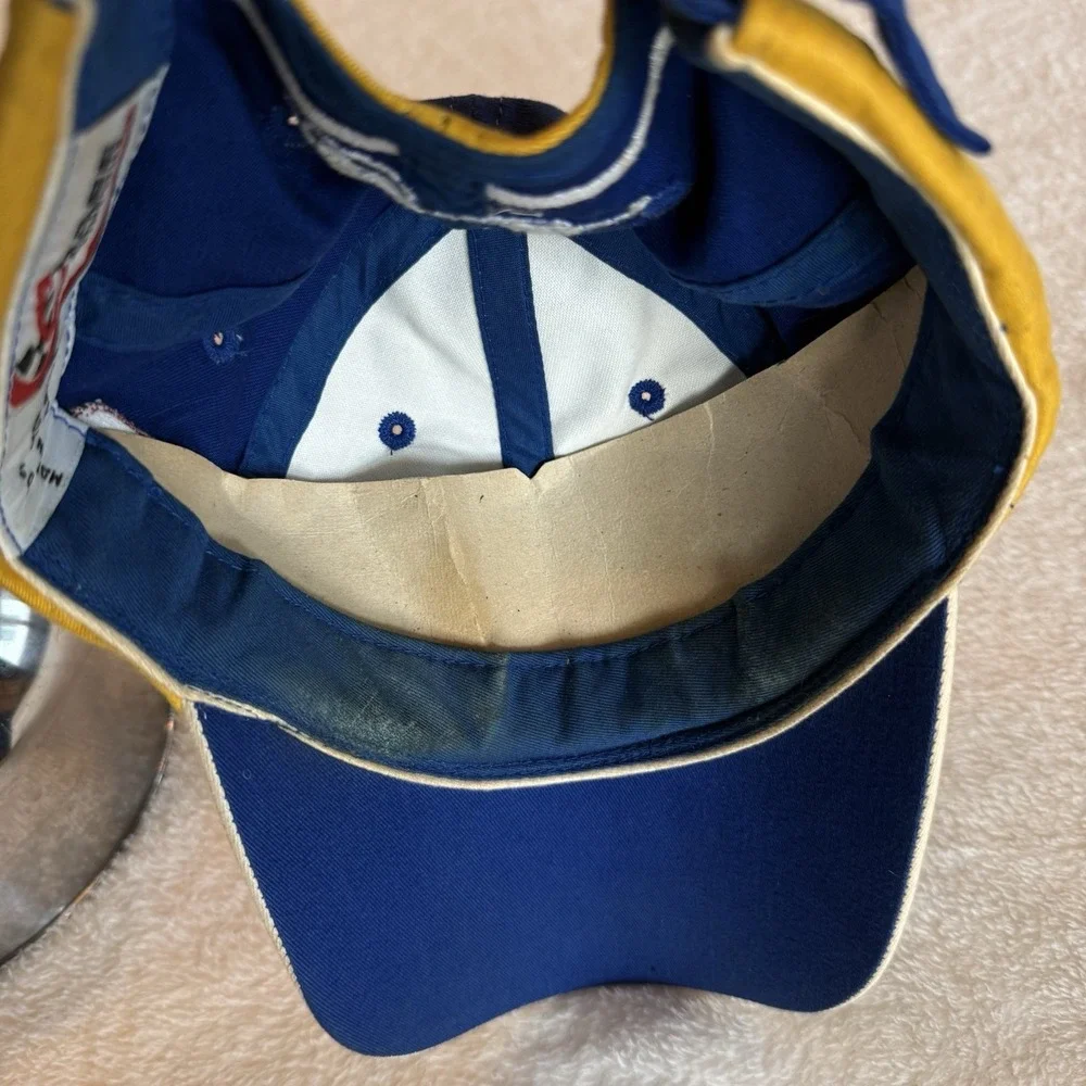 Vintage NASCAR AOL Steve Park Autograph Blue Hat NASCAR Racing Chase Authentics